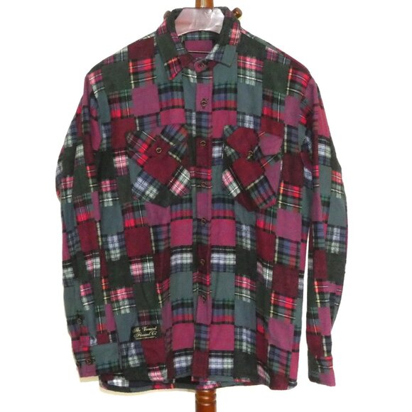 Vermont Flannel Co. Heavyweight Patchwork Pattern Shirt - Picture 1 of 4